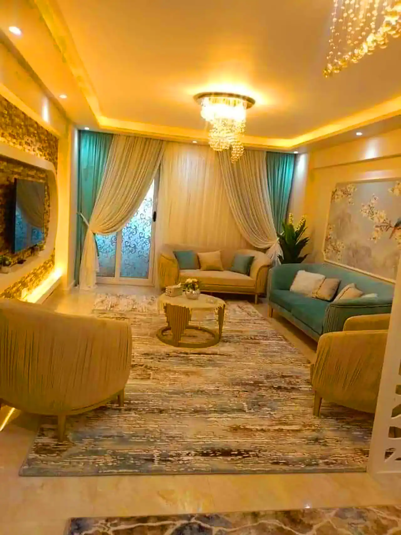 مدل چیدمان فضای آپارتمان 