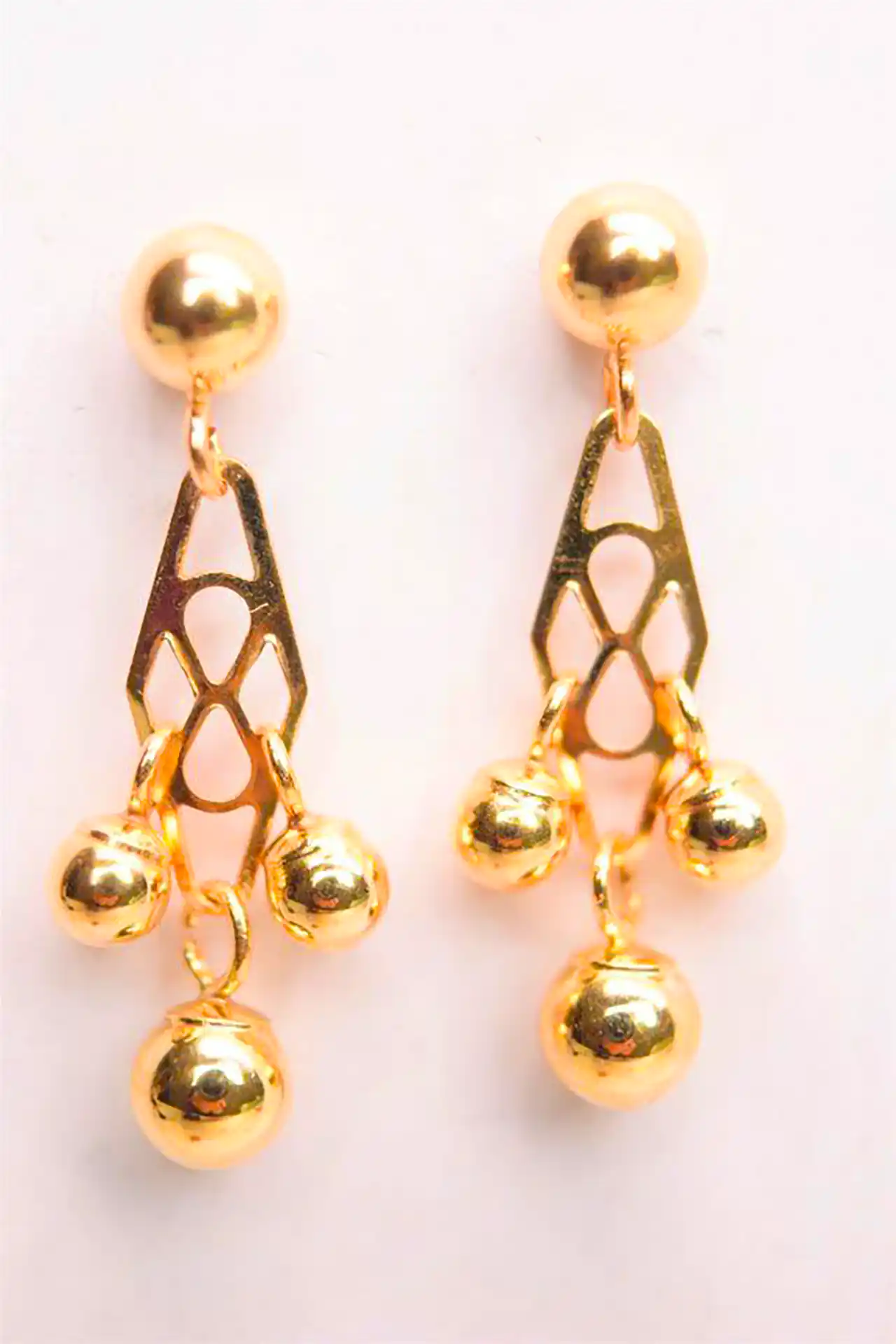 گوشواره آویز طلا سنتی