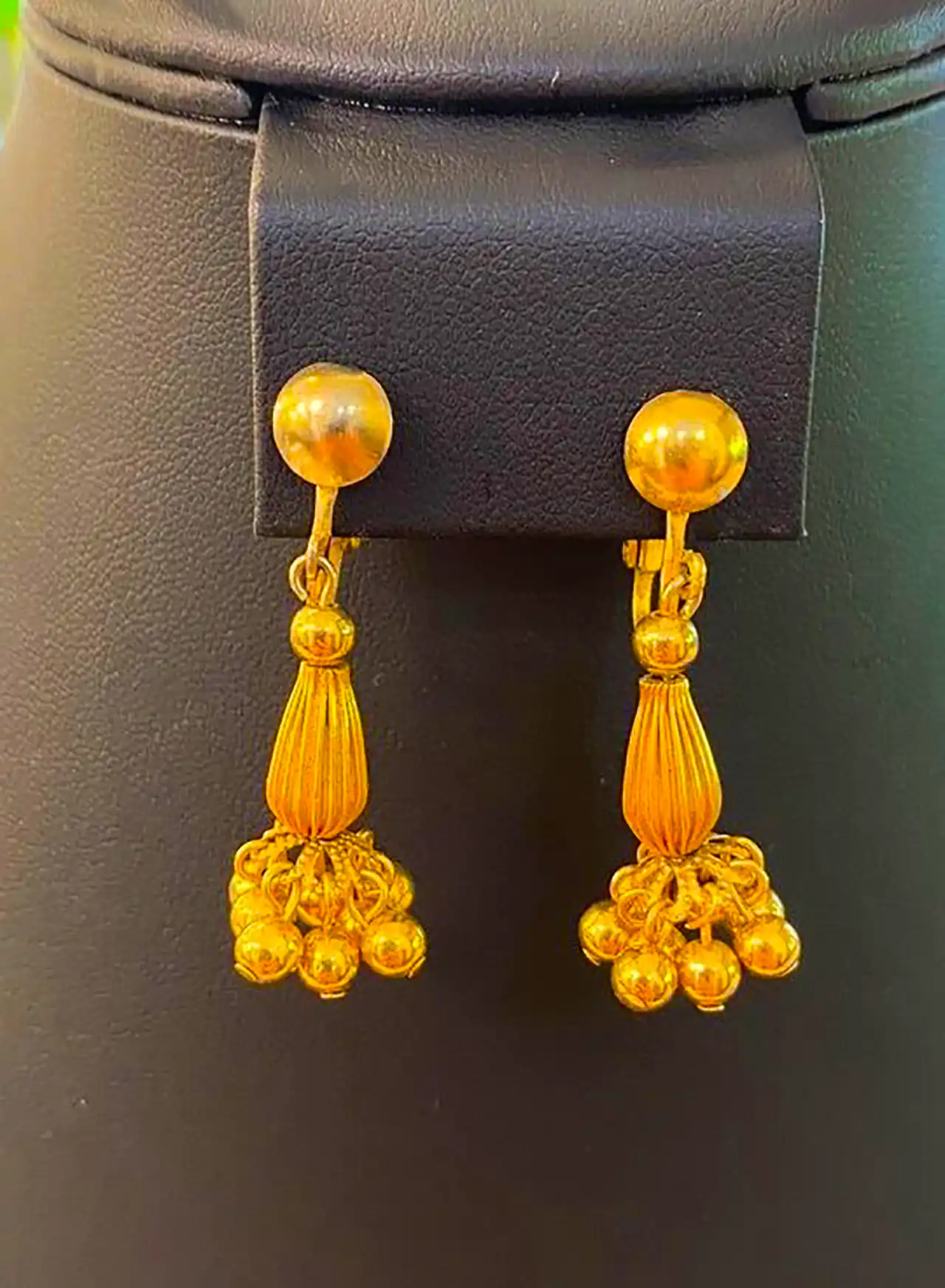 گوشواره آویز طلا سنتی