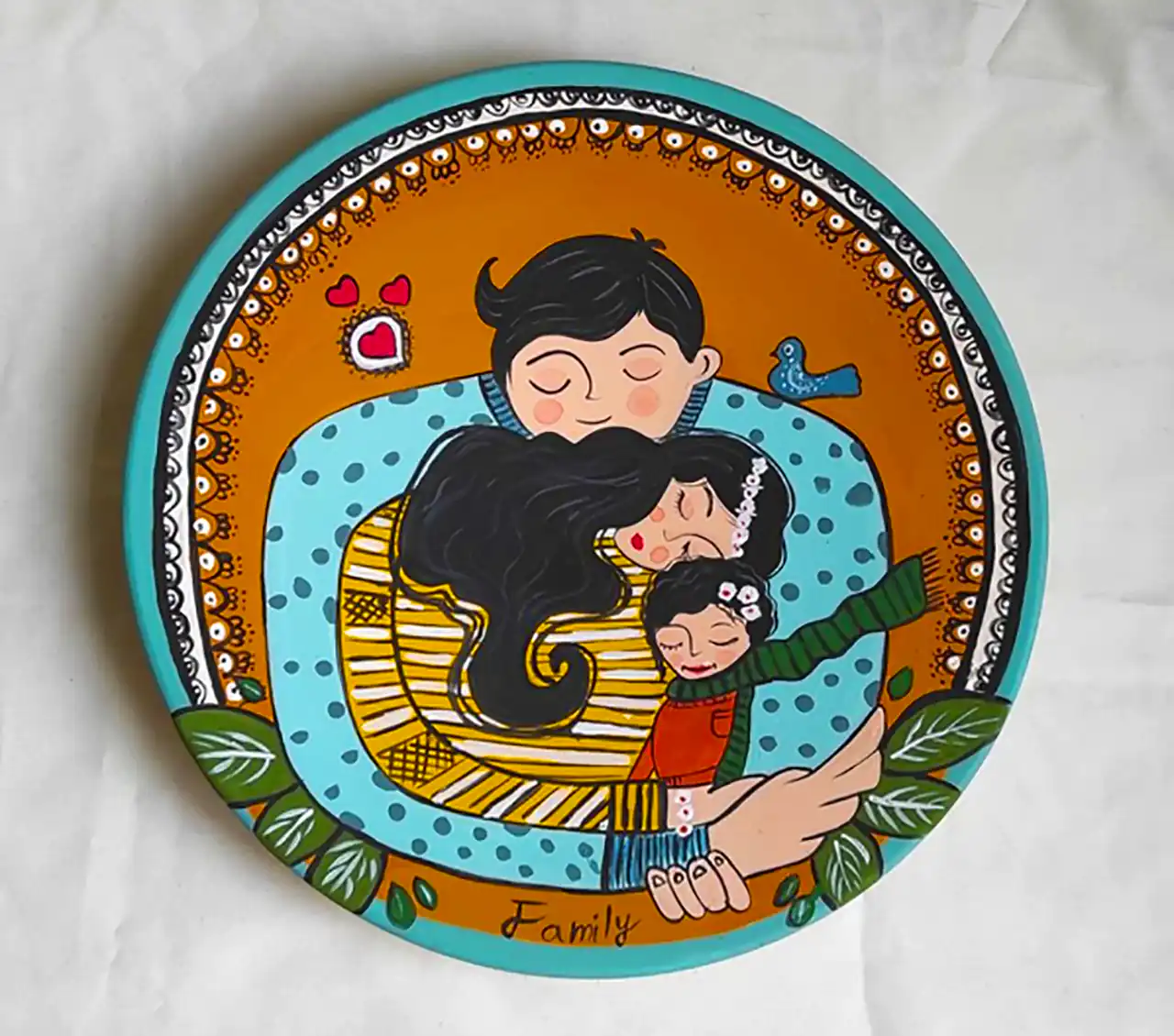 بشقاب دیواری طرح مدرن