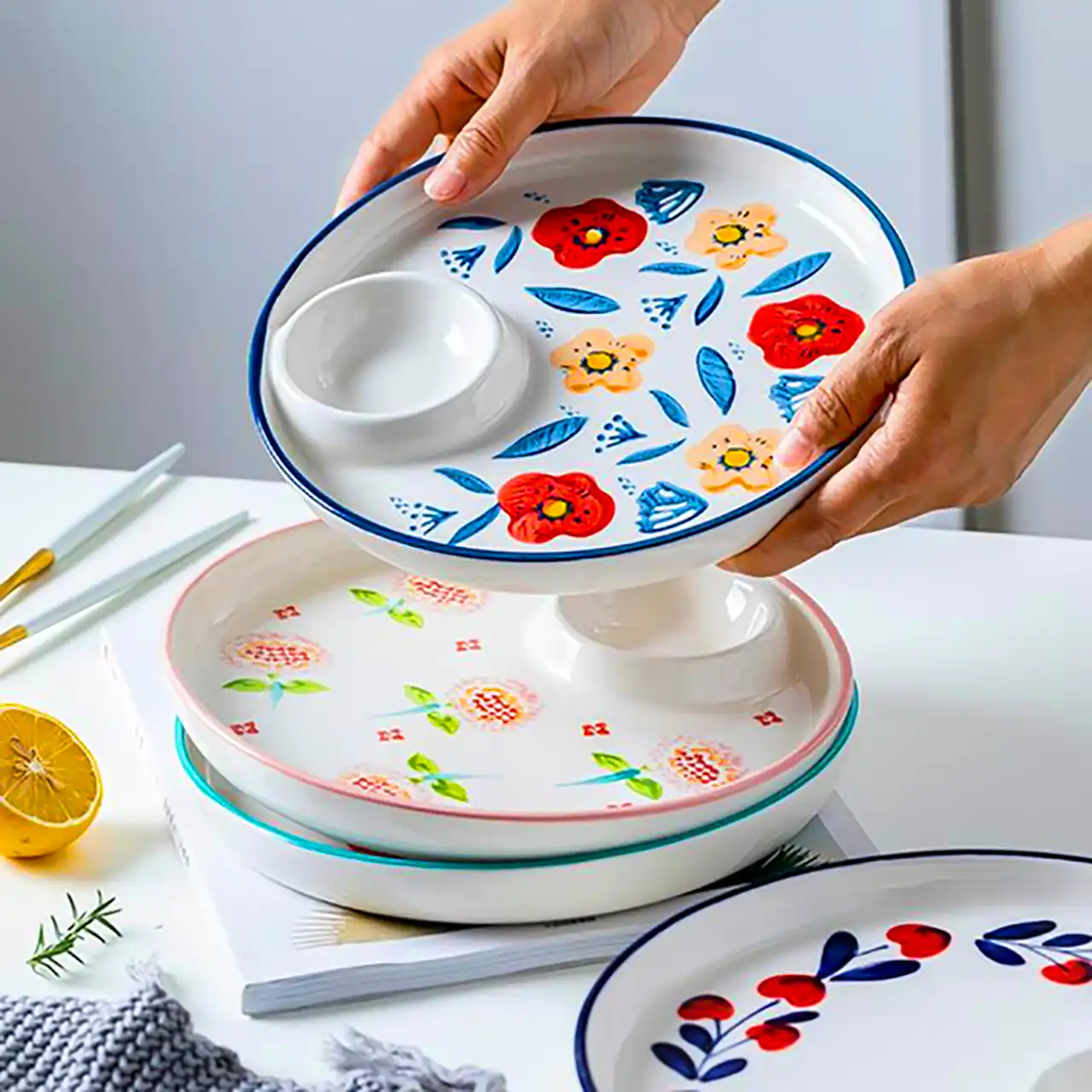 ست غذاخوری فانتزی رنگی