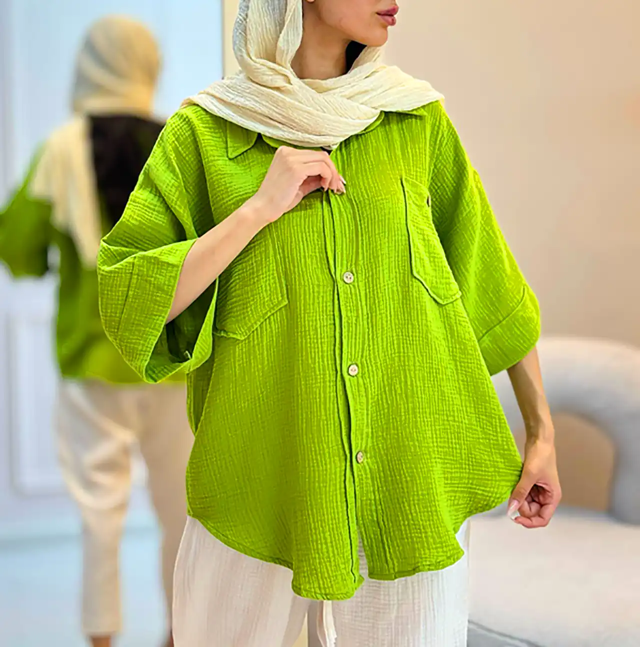 تیپ زنانه خلاقانه فشن 