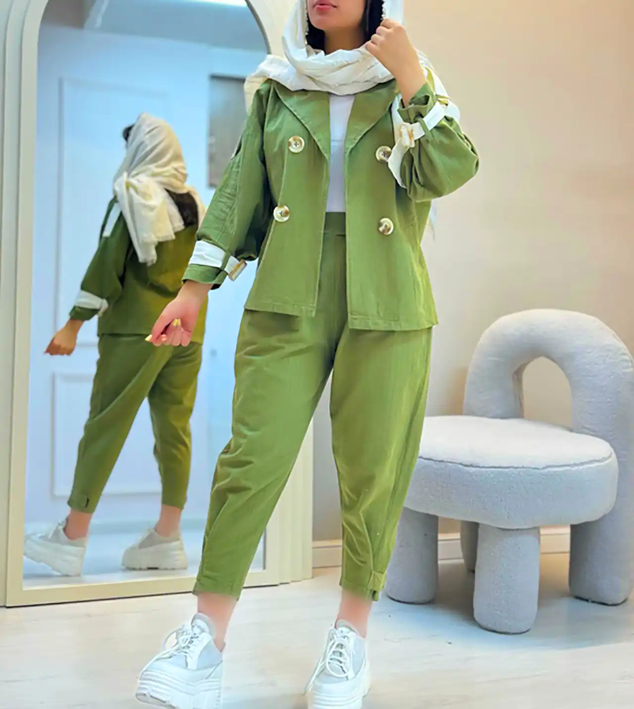 تیپ زنانه خلاقانه فشن 