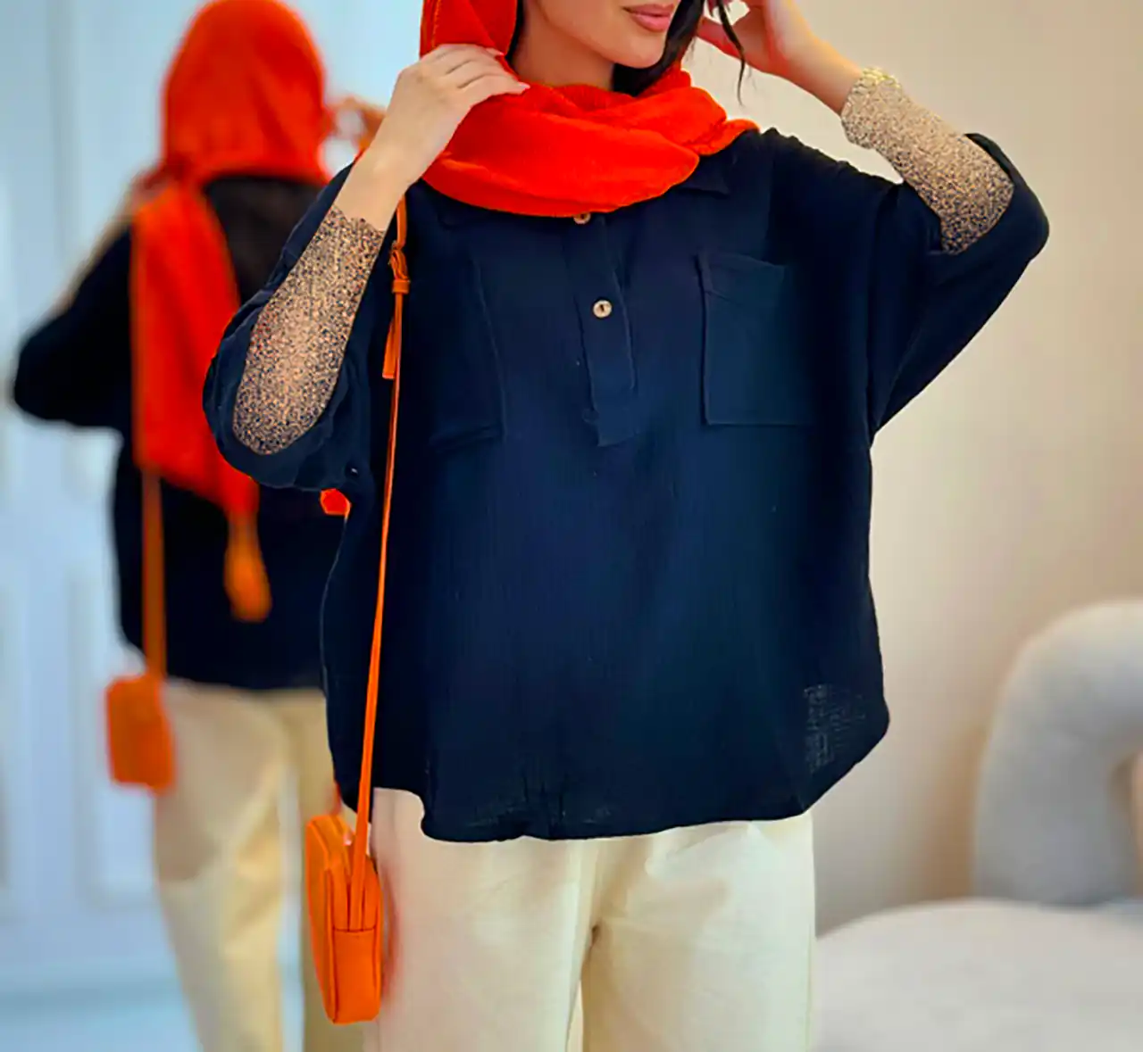 تیپ زنانه خلاقانه فشن 