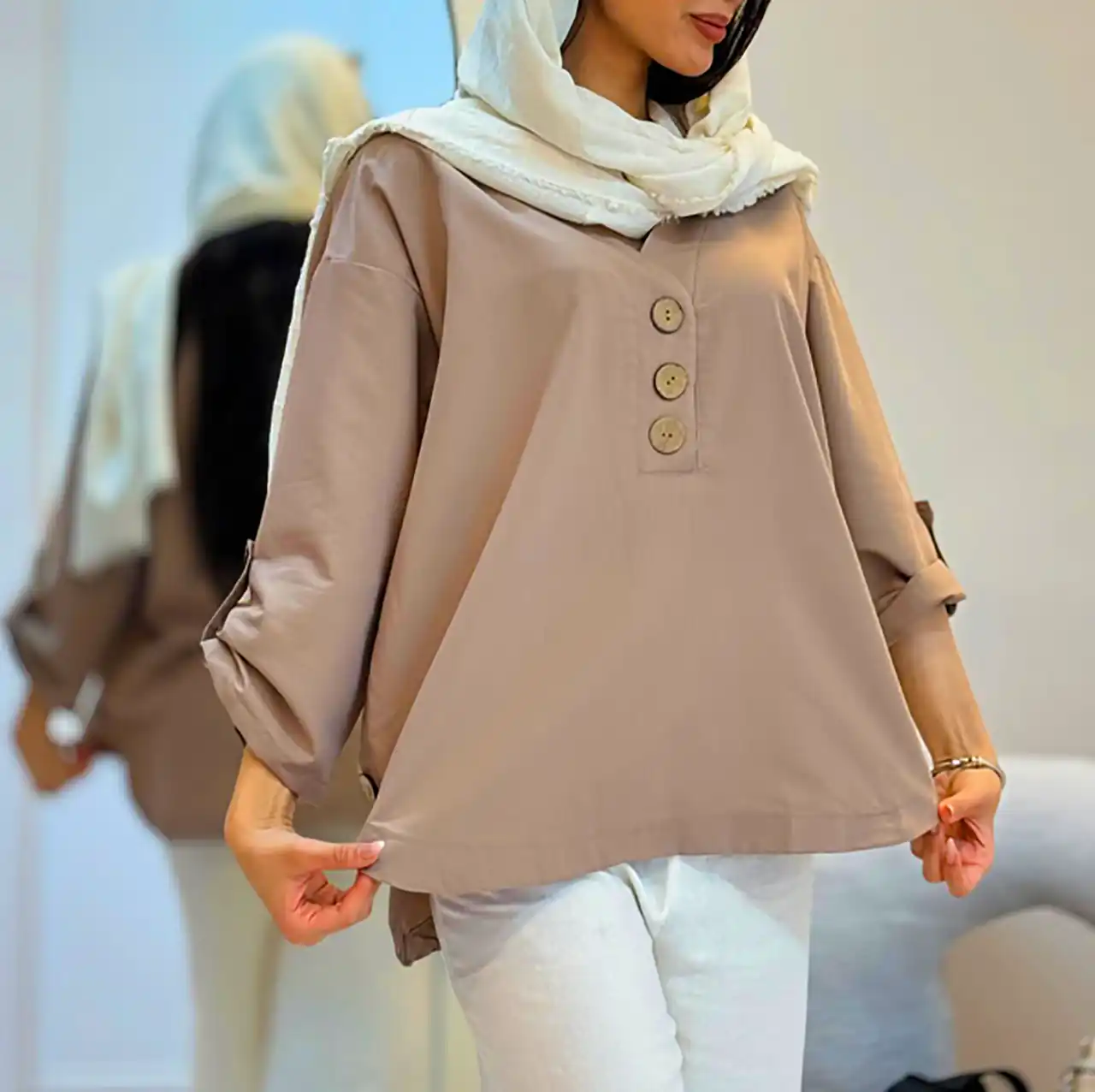 تیپ زنانه خلاقانه فشن 