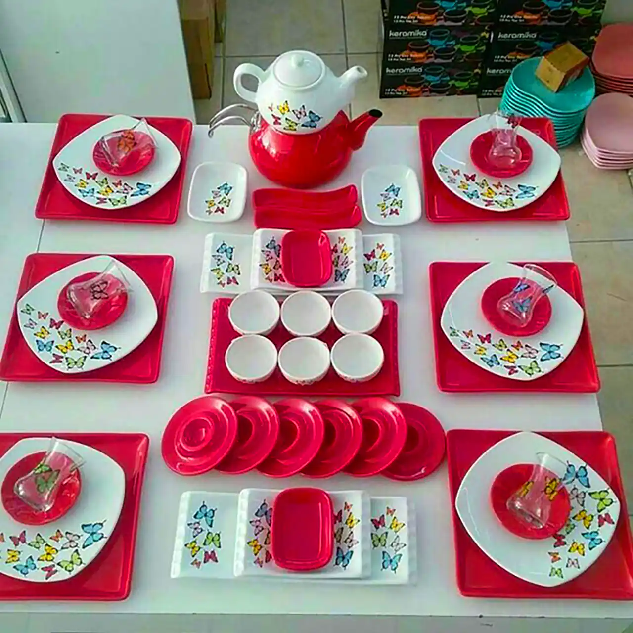 ظروف سرامیکی چندتکه