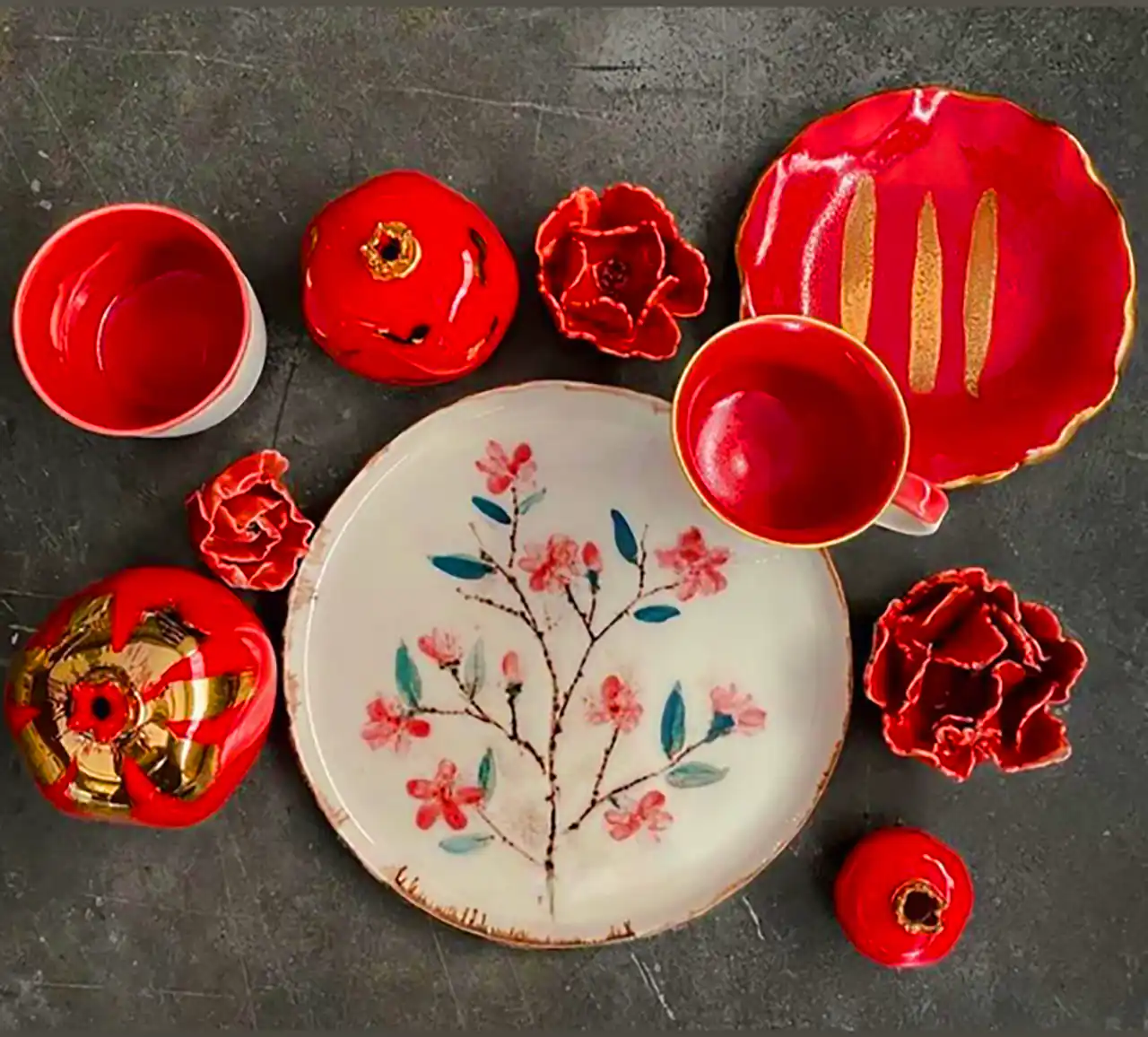 ظروف سرامیکی چندتکه