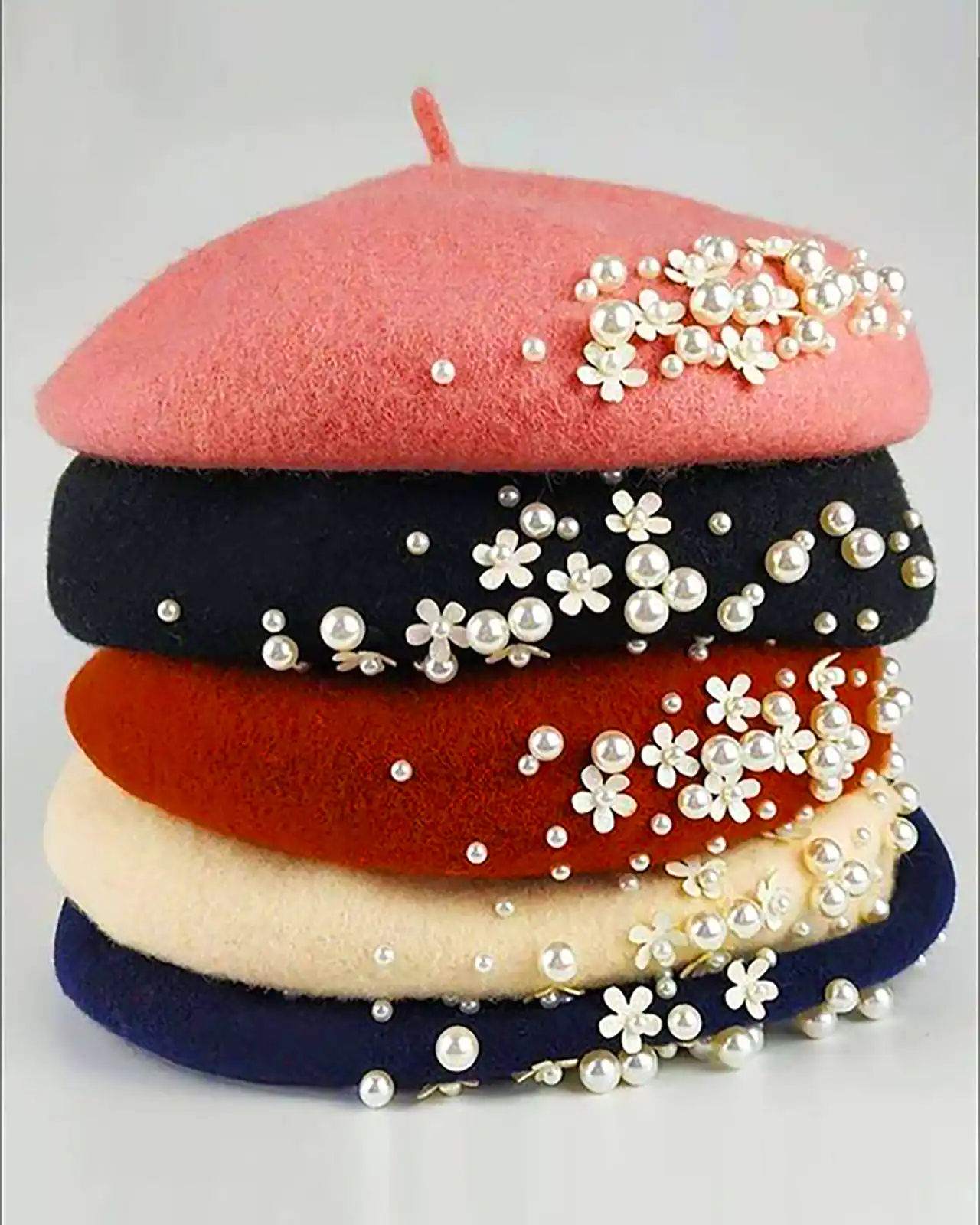 کلاه برت گلدوزی