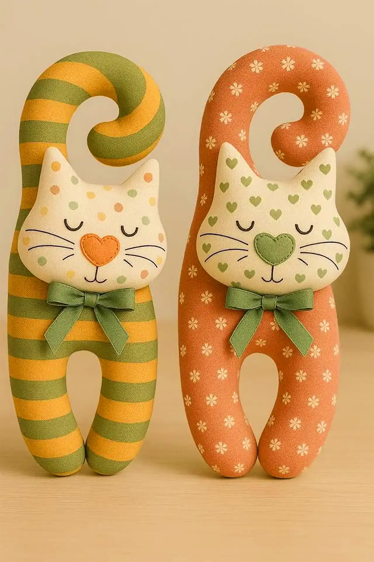عروسک دست دوز خلاقانه و کیوت