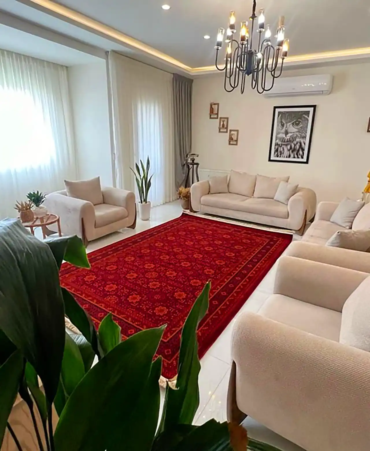 ایده چیدمان سالن پذیرایی کوچک
