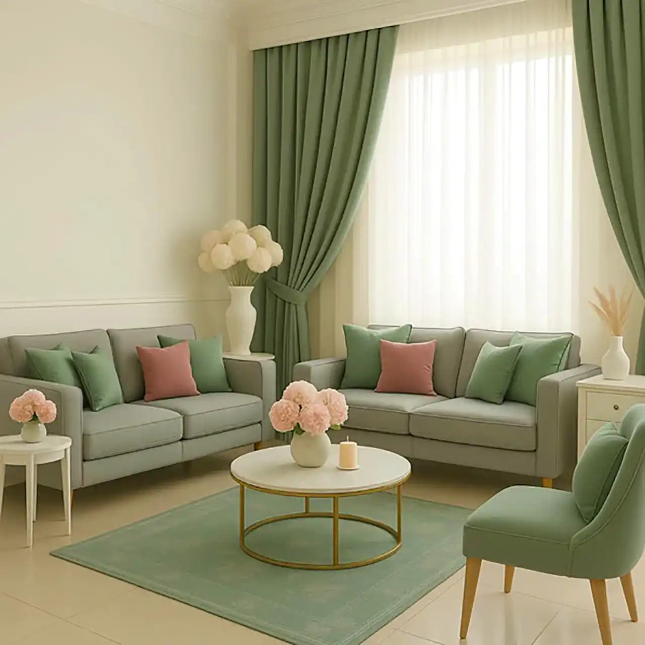 ایده چیدمان سالن پذیرایی کوچک